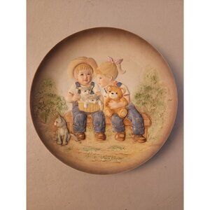 Denim Days 1985 Home Interiors Collectors Plate
